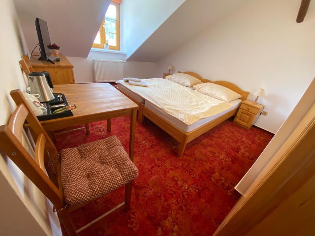 Pension U Kostela Frymburk Bagian luar foto