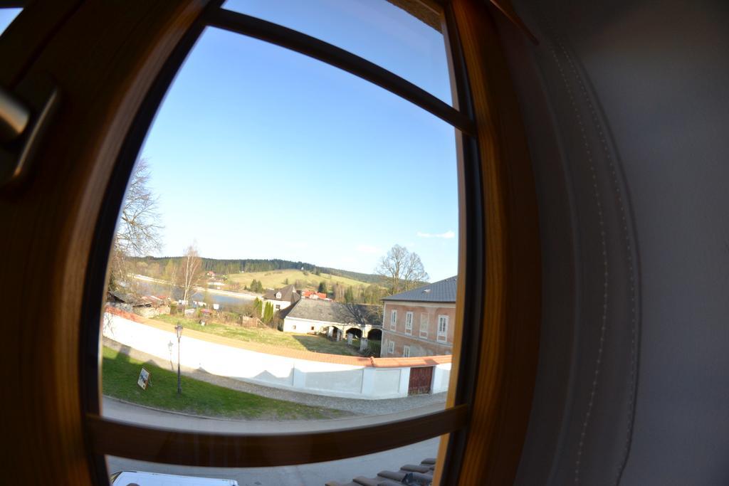 Pension U Kostela Frymburk Bagian luar foto